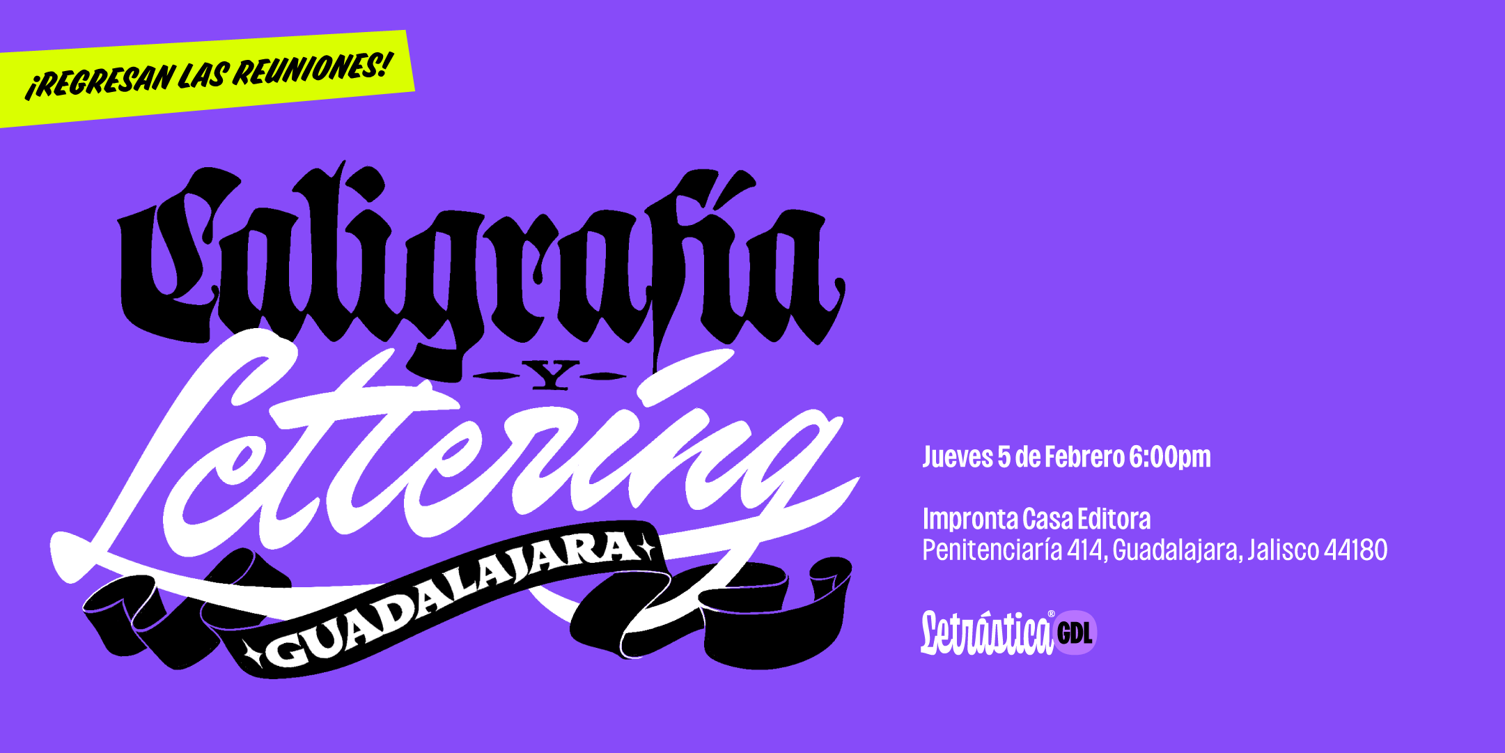 Caligrafía y Lettering GDL